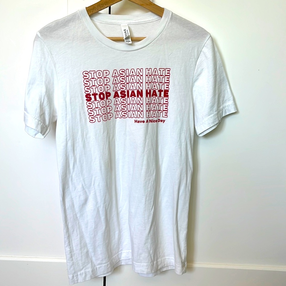 Stop Asian Hate, have a nice day t-shirt